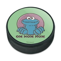 Sesame Street Cookie Monster Om Nom Nom Ice Hockey Puck