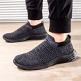 thumbnail image 3 of Mocasines casuales para hombres Zapato de entrenamiento acolchado Resistente al desgaste Suave para deportes al aire libre FLhrweasw Nuevo, 3 of 9