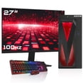 thumbnail image 1 of pc de Jeu Tour RGB Personnalisé - AQVIN / AMD Radeon Graphics RX 550 / intel core i7 / 32 Go RAM DDR4 / 512 Go SSD / windows 10 Pro / Moniteur 27 Pouces FHD (Reconditionné), 1 of 5