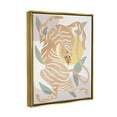 thumbnail image 3 of Abstract Tiger Geometric Pattern Animals & Insects Graphic Art Metallic Gold Framed Art Print Wall Art, 3 of 6