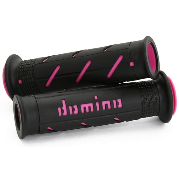 Domino XM2 Twist Throttle Black/Pink Handlebar Grips (A25041C4340B7-0)