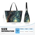 thumbnail image 4 of Easygdp Enchanted Forest Skull Path Bolsa de Viaje de Playa de Gran Capacidad, Bolsa Tote Perfecta para la Playa, Escapadas de Fin de Semana y Viajes, 4 of 7
