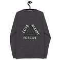 thumbnail image 2 of Laf with God I Unisex Premium Sweatshirt, 2 of 7