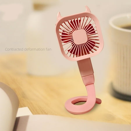

Shldybc Hand Held Fan Watch Fan Handheld Fan Mini Handheld Portable USB Charging Summer Cool Fan Summer Savings Clearance