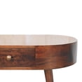 thumbnail image 5 of Artisan Furniture Solid Wood California Walnut Rounded Coffee Table, 5 of 10