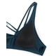 thumbnail image 5 of Top de Bikini CRZ YOGA con Frente Torcido y Tirantes Cruzados Azul XL, 5 of 5