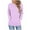 Purple, variant on tarylea Hoodies for Women Long Sleeve Drawstring Pullover Color Blocked Sweatshirts Casual Loose Fall Dressy Tops with Pockets