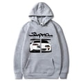 thumbnail image 4 of Sudaderas con capucha Initial D Supra para hombre y mujer, sudadera deportiva informal de Manga larga, holgada, con estampado JDM, 2023, 4 of 4