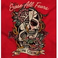 thumbnail image 2 of Erase All Fears Snake Skull Tattoo Tank Top T Shirts Men Women Brisco Brands L, 2 of 6