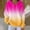 Pink, variant on Hoodies For Women Trendy Oversized Tie Dye Gradient Sweatshirts Baggy Drawstring Pullover Fall Casual Tops With Pocket