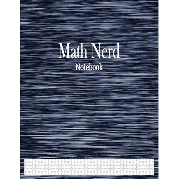 Math Nerd Notebook : 1/5" Octagonal Graph Paper Ruled (Paperback)