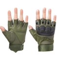 thumbnail image 1 of Guantes tácticos de dedos transpirables para deportes al aire libre neutros azules, 1 of 5