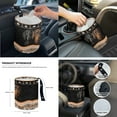 thumbnail image 6 of Jeiento Aztec Car Seat Cover Full Sets Steering Wheel Cover Car Trash Bin Seat Belt Pad Coasters Armrest Cover Handbrake Cover Dachshund Rearview Mirror Cover, Pack of 14 Auto Accessory, 6 of 7