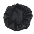 thumbnail image 1 of Paquete de 6 gorros para el pelo atractivos, cómodos, transpirables, pañuelo para la cabeza, gorro para dormir, turbantes, cubierta para la Juegos de accesorios de baño Negro Código promedio Matsuzay  HA047936-05B, 1 of 5
