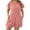 Pink, variant on Fanxing Green Women's Plus Size Shorts Jumpsuits Dressy Rompers Casual Sleeveless Suspender Jumpsuit Overalls with Pocket XL