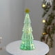 thumbnail image 4 of Adorno navideño de cristal | Luz nocturna luminosa | Decoración navideña de cristal verde | Decoración navideña para el hogar, 4 of 5