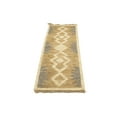 thumbnail image 5 of MagicRugs Modern Geometric Cream Jute 2'1 X 6'0 Ft Oriental Area Rug Carpet for Living Room Dining Room Bedroom Foyer Office and Library, 5 of 12