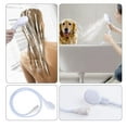 lzndeal Pet Shower Sprayer Slip On Hose Portable Shower Head Dog