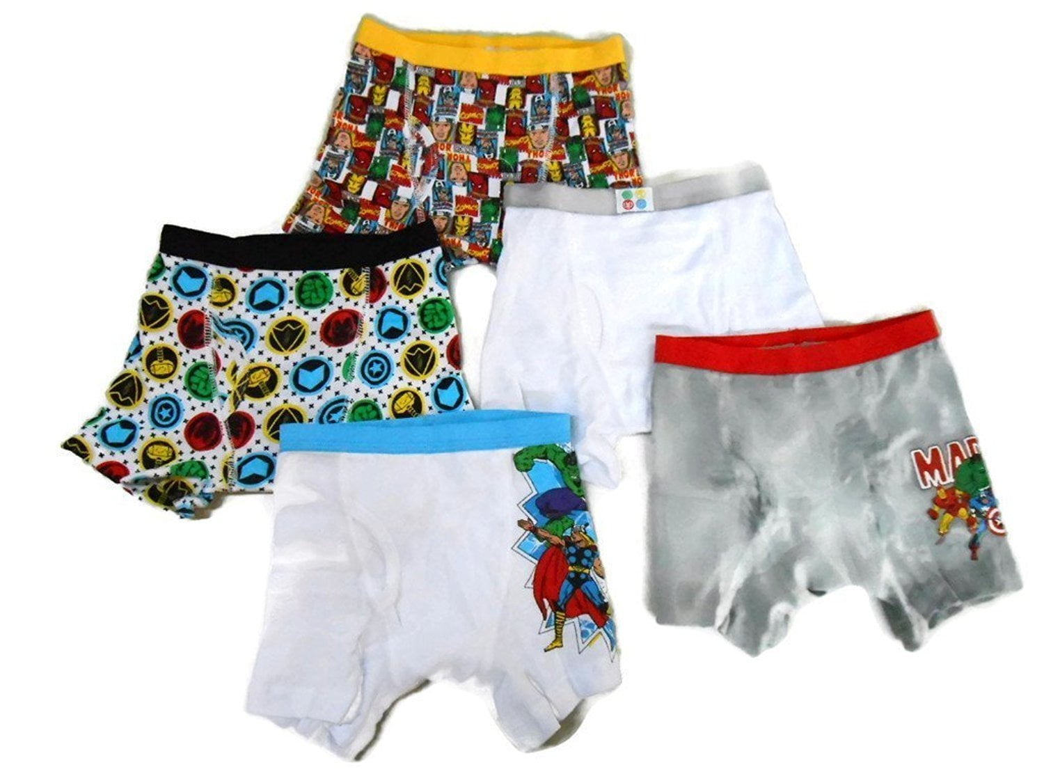 Marvel Boys Guardians Of The Galaxy 5 Pack Boxer Brief BBP5306