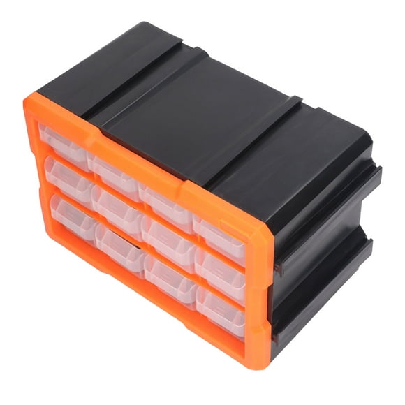 Hardware Drawer Organizer, Drawer Parts Box Wall Mount Multi Purpose PVC For Workroom