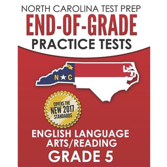 Pre-Owned NORTH CAROLINA TEST PREP End-of-Grade Practice Tests English Language Arts/Reading Grade 5: Preparation for the End-of-Grade ELA/Reading Tests Paperback