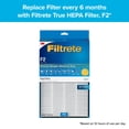 thumbnail image 4 of Filtrete 13 in H x 8.2 in W Rectangular HEPA Air Purifier Filter 1 Pack, 4 of 9