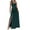 Green womens dresses, variant on Womens Dresses Party Prom Sexy Empire Waist Pleated Swing Slit off Shouder Dresses Fashion Solid V-Neck Sleeveless Maxi Summer Dress Purple s