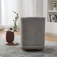 thumbnail image 4 of Chenille Swivel Chair with Easy Assembly / Ergonomic Design for Comfortable Sitting in Any Space, 4 of 4