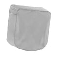 thumbnail image 4 of Funda protectora retráctil para carrete de manguera, portátil, de tela Oxford, para montar en pared, impermeable, para exteriores y césped. Gris, 4 of 8