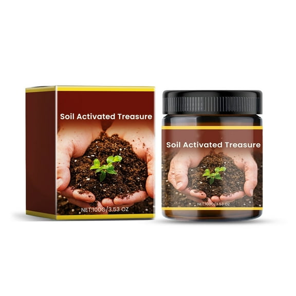 3.53 oz Soil Activator Plant Nutrient Solution Enhances Root Development and Plant Growth with Balanced Nutrition