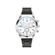 thumbnail image 2 of 2 Pzas Relojes De Cuarzo Casuales Impermeables Para Hombre LAB.G negro fondo plata, 2 of 3