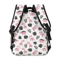thumbnail image 4 of Honeii Cute Dinosaur Print Backpack for Both Men and Women, Basic Bookbag for College, Work, or Travel,Rucksack Computer Bag-One Size, 4 of 5