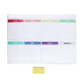 thumbnail image 1 of Fridge Calendar, Weekly Calendar Widely Used Reusable Use Long Service Life  For Door For Wall For Refrigerator, 1 of 8