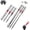 6-piece Set, variant on Stepped Hex Bit Set, 6-Piece Screwdriver Bit Set, Magnetic Hex Shank Pagoda Key Bits, 1/4" Magnetic Shank Multi-size Tapered Bits (1.5mm-6mm), For Electric Drills & Wrenches