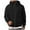 Black, variant on Wutalume Men's Sweat Jacket with Hood Leisure Hooded Jacket Zip Hoodie, Casual Sweatshirt Jacket for Winter, Plain Design with Pockets, Ideal for Men's Daily and Outdoor Use,Army Green L