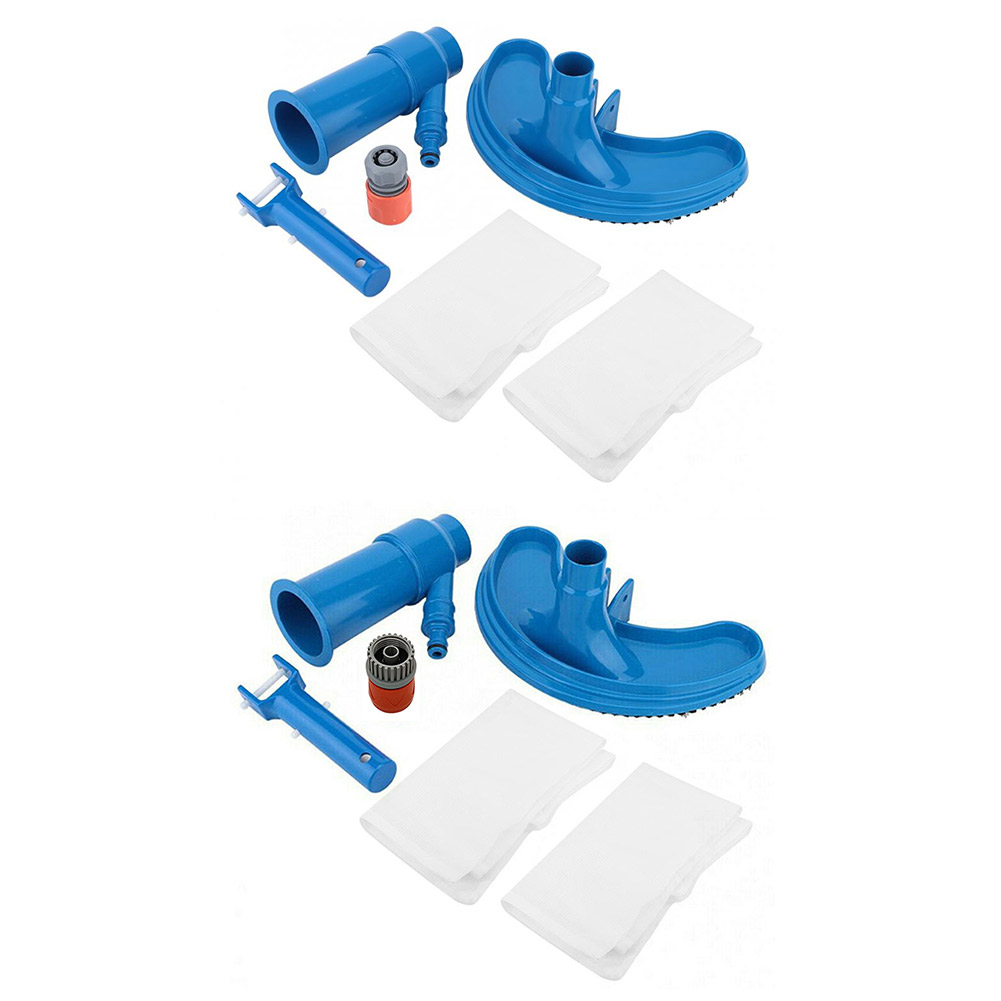 Pool Cleaner Portable Pool Vacuums Underwater Cleaner Kit with Brush