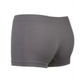thumbnail image 3 of 6 Packs of Sofra Women Seamless Boyshorts Classy Sexy Stretch Panty - Style#8, 3 of 3