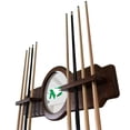 thumbnail image 2 of University of North Dakota Solid Wood Cue Rack with a English Tudor Finish, 2 of 4