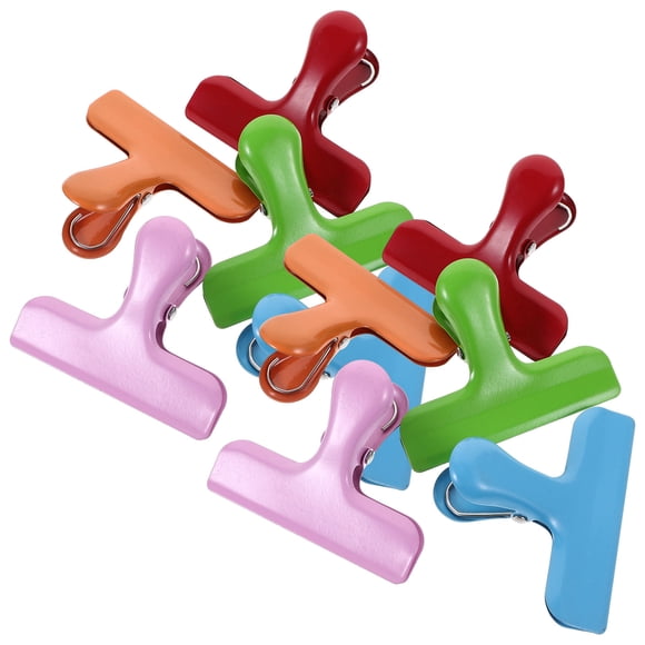 FOMIYES 10Ud Clips Para Bolsas Reciclables Fácil Para Snacks Y En Polvo