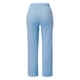 thumbnail image 5 of Pantalones informales rectos de algodón y lino con cintura elástica para mujer - Cintura media, cordón, para todas las estaciones, 5 of 6