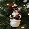 thumbnail image 3 of Christopher Radko Surprise Santa Snowman! Ornament, 3 of 3