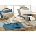 thumbnail image 2 of SARO 15062.TC1420B 14 x 20 in. Pomponin Rectangle Pompom Design Placemat - Terracotta  Set of 4, 2 of 5
