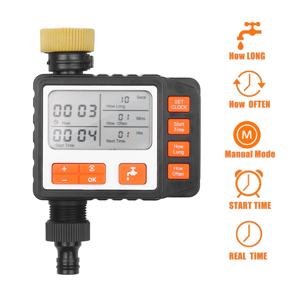 Digital Water Timer Programmable Outdoor Single Outlet Automatic On Off