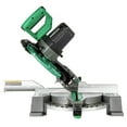 thumbnail image 4 of Metabo HPT 10-Inch Compound Miter Saw, Xact Cut LED Shadow Line System, Precision Miter Angles, Single Bevel 0-45°, 40T TCT Blade, Positive Stops, Lightweight Design, C10FCGS 2nd Gen Version, C10FCG2, 4 of 21