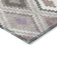 thumbnail image 3 of Addison Rugs Chantille Indoor/Outdoor Transitional Diamond Blush Machine Washable Rectangle Rug, 8' x 10', 3 of 8
