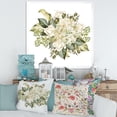 thumbnail image 3 of Designart 'Beautiful Bouquet With Roses and Hudrangea' Farmhouse Framed Art Print, 3 of 4