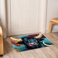 thumbnail image 6 of Yak Non-Slip Polyester Office Mat, Door Rug, Indoor Mat - Machine Washable, 6 of 6