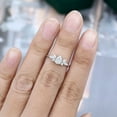 thumbnail image 6 of Empire Jewelry Silver 14K White Gold Plated Ring - Pear Cut Excellent 1.9 Ct Diamond Ring for Women - Solitaire with Accent Diamond Rings for Her - Multi-Stone Diamond Rings for Her - Unique Gift, 6 of 6