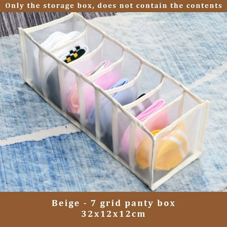 

Bedroom Underwear Bra Organizer Box Folding Drawer Wardrobe Organizer Divider Box Underwear Scarf Socks Bra Box