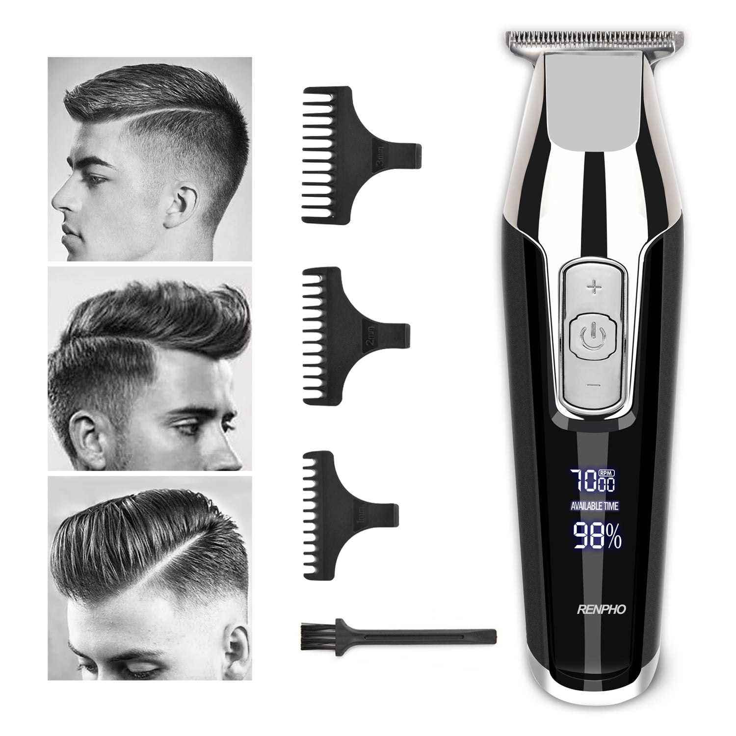 how to use mens hair clippers at home